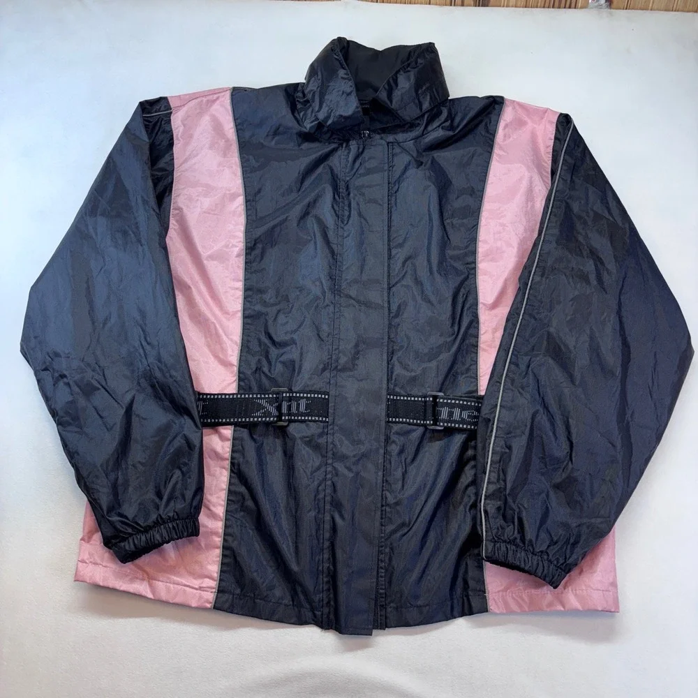 Xelement Advanced Motorcycle Gear Jacket Black Pink Color  Windbreaker Women 3XL
